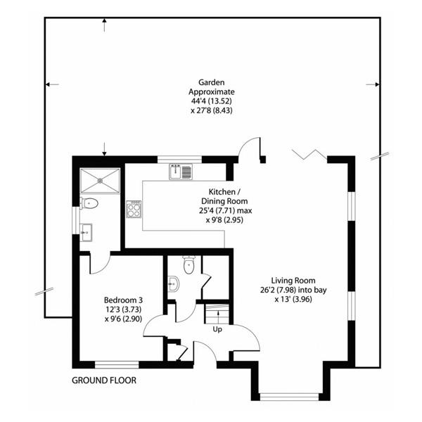 Floor plans Squires Bridge Road, Shepperton, TW17 - Dion Homes