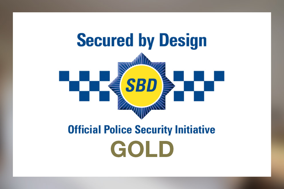 Dion Homes Streatham has achieved Secured by Design Gold accreditation