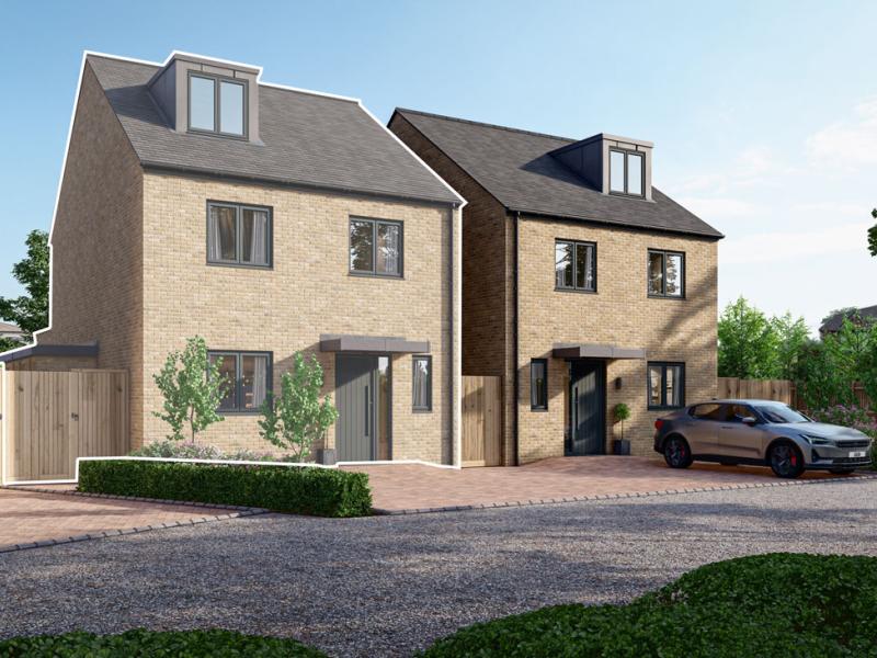 Plot 3 New build homes in Carshalton, London - Exclusive detached and semi-detached properties with private parking and gardens.