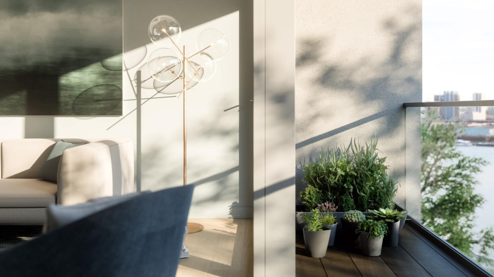 apartment balcony, London,  Dion Homes