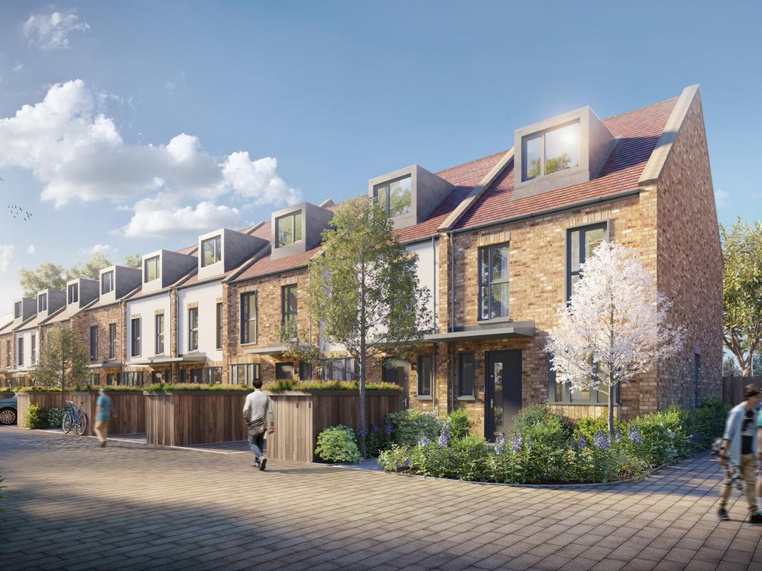 New build homes in Streatham, London - Exclusive properties with private parking and gardens.